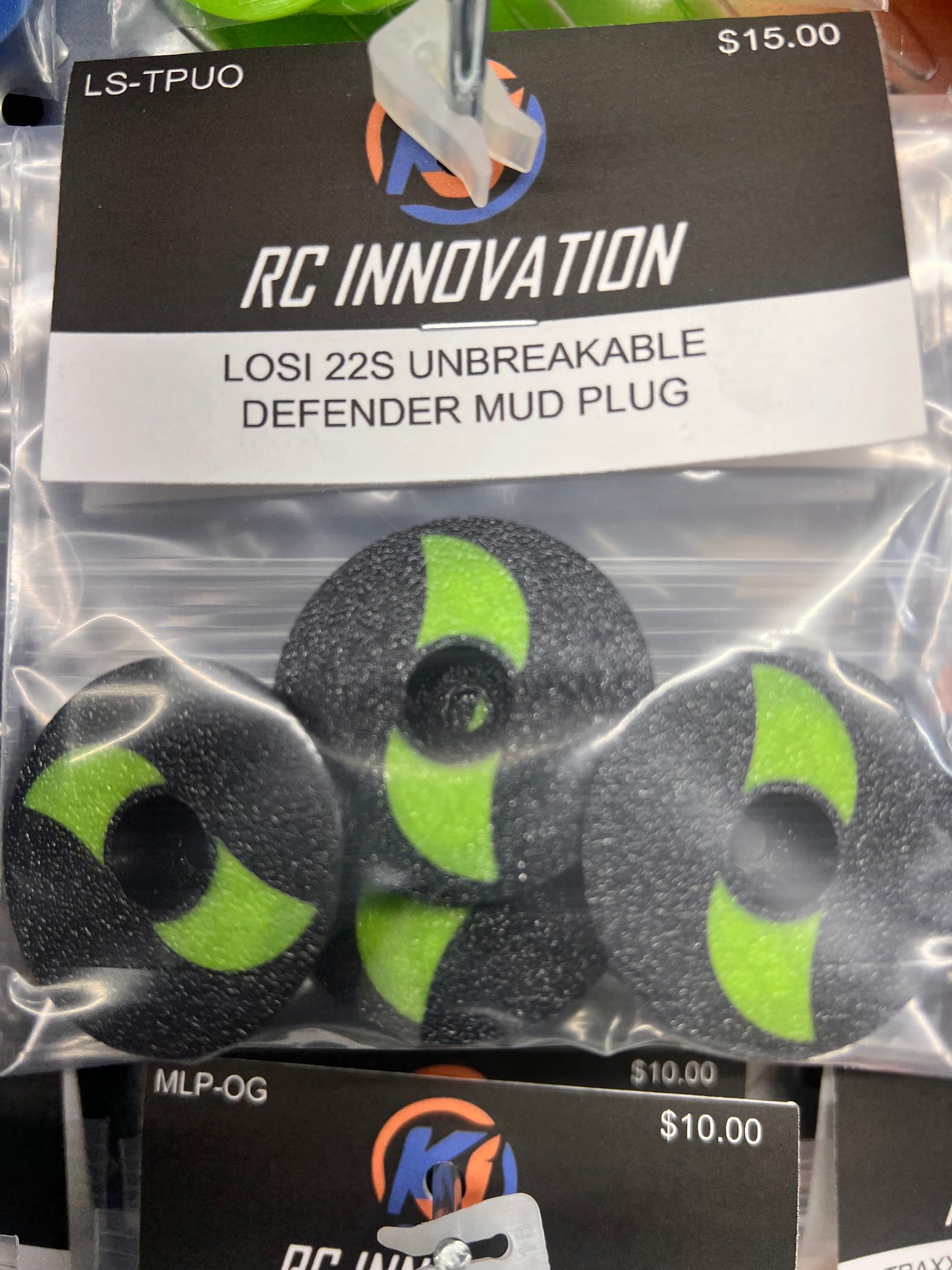 Losi 22S Sprint Defender Unbreakable Mud Plugs