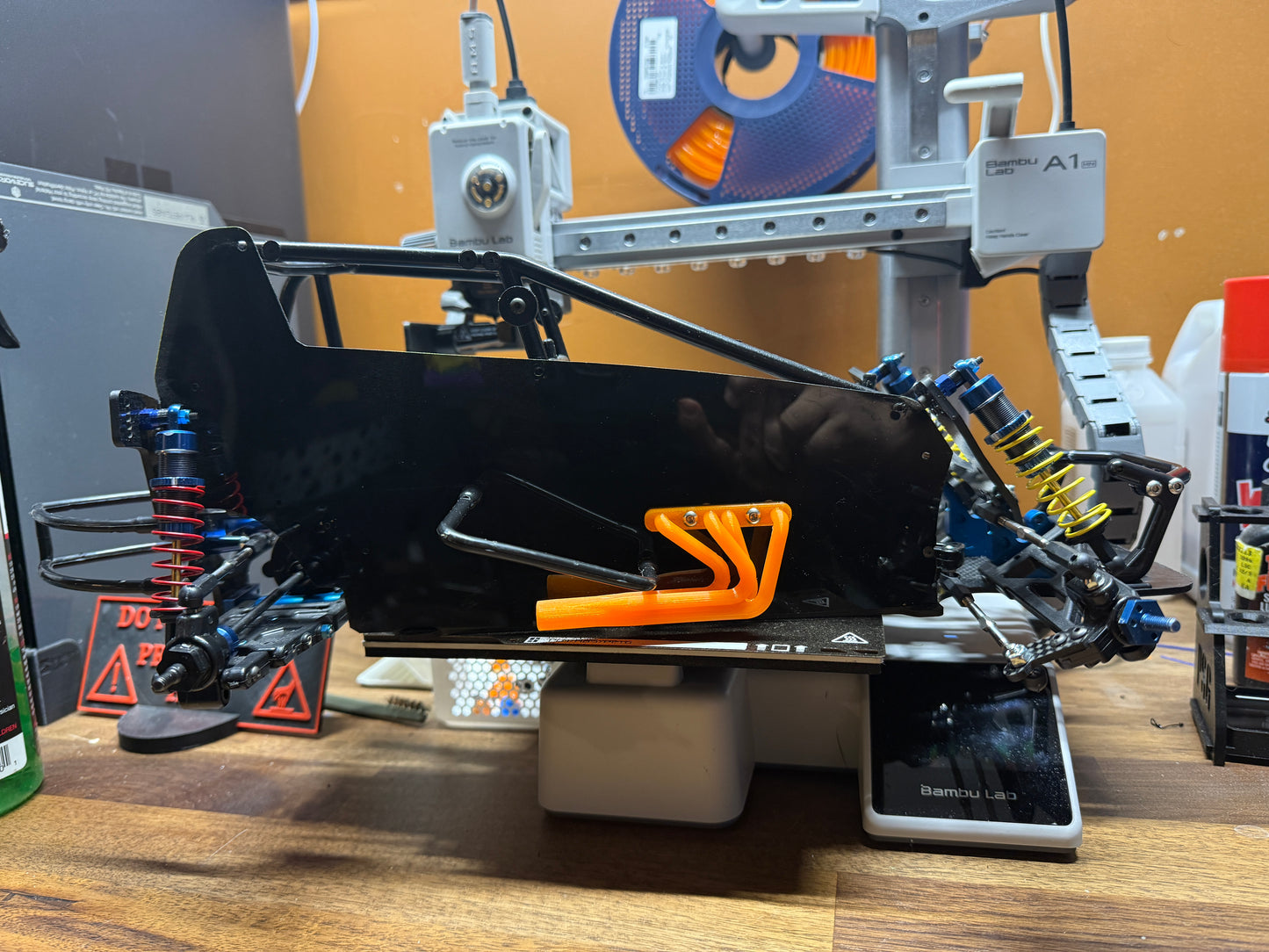 1/10 Scale Unbreakable Header  for Sprint Cars