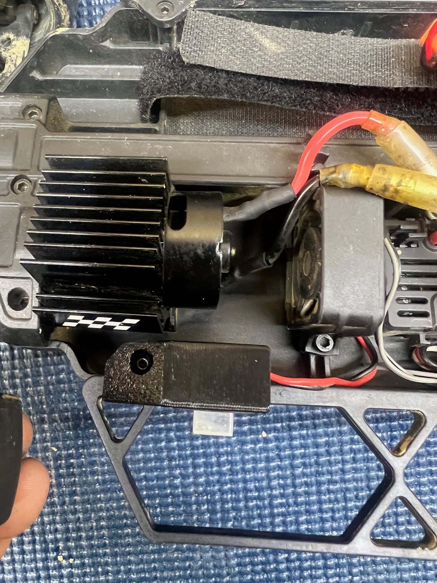 Losi NASCAR ESC Switch Relocation