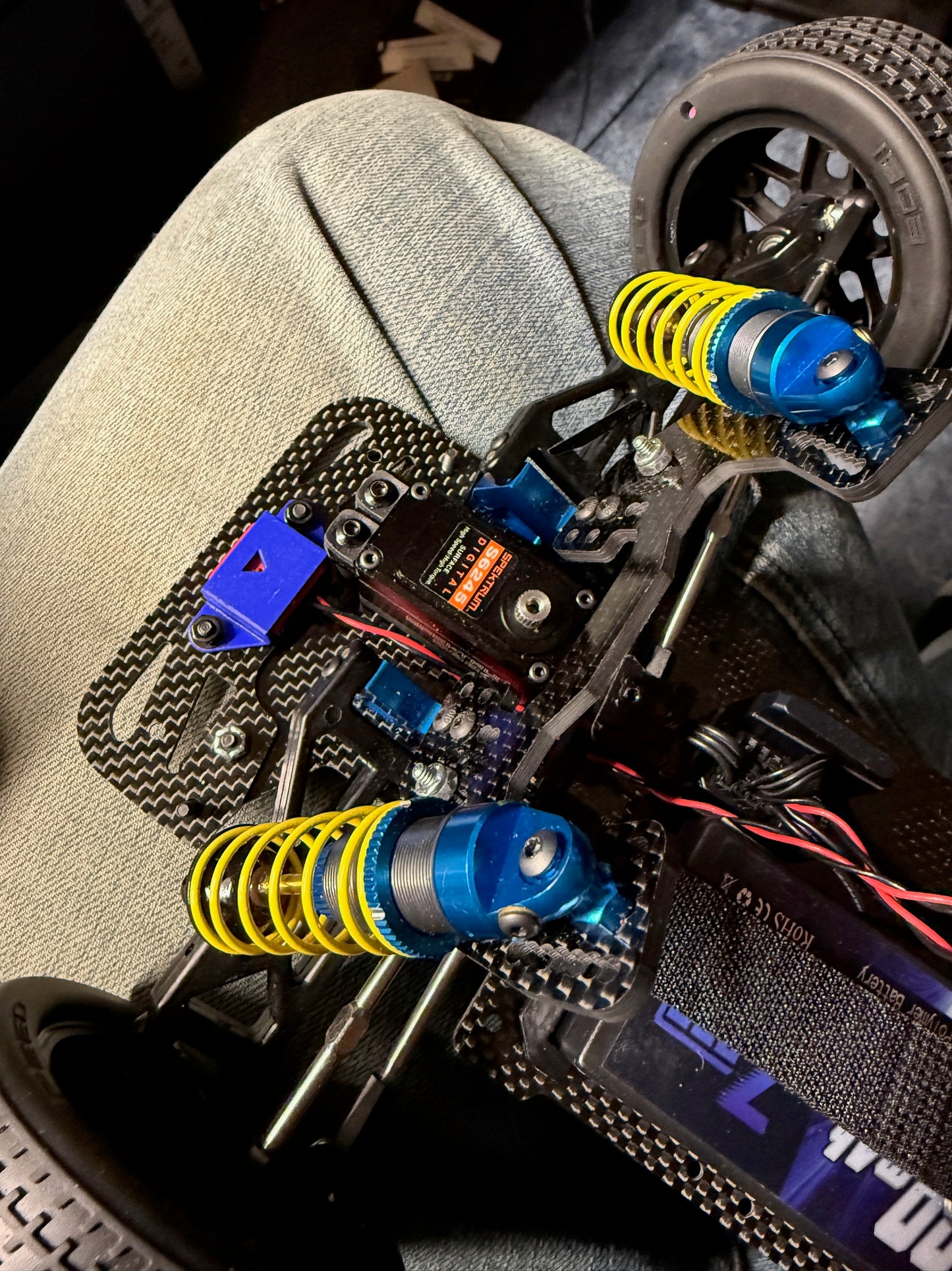 MyLaps Transponder Mount for Custom Works Bullet