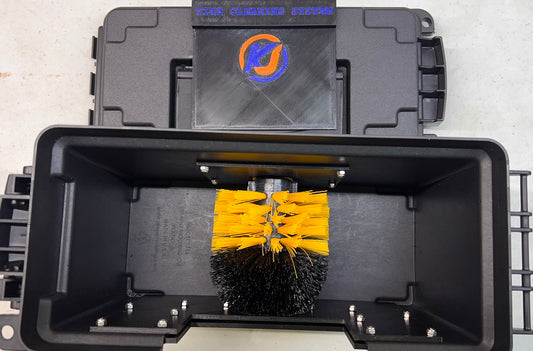 Tire Cleaning System for 1/10 Scale Tires