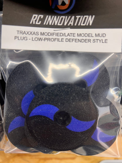 Low-Profile Defender Style Mud Plug for Traxxas Late Model/Modified