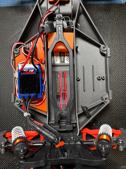LCG Chassis Plate with BL2 ESC Mounting Location
