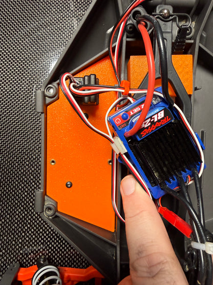 LCG Chassis Plate with BL2 ESC Mounting Location