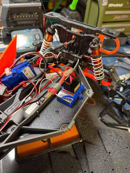 LCG Chassis Plate with XL5 ESC Mounting Location