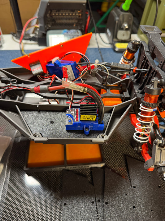 LCG Chassis Plate with XL5 ESC Mounting Location