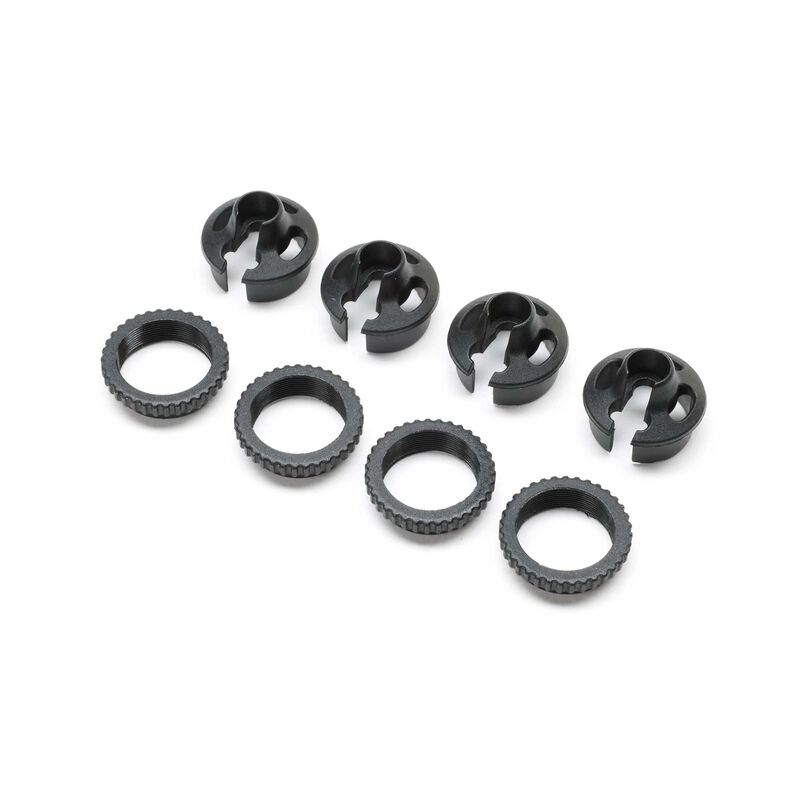 Losi Shock Sprint Cup & Collar Set: 22S