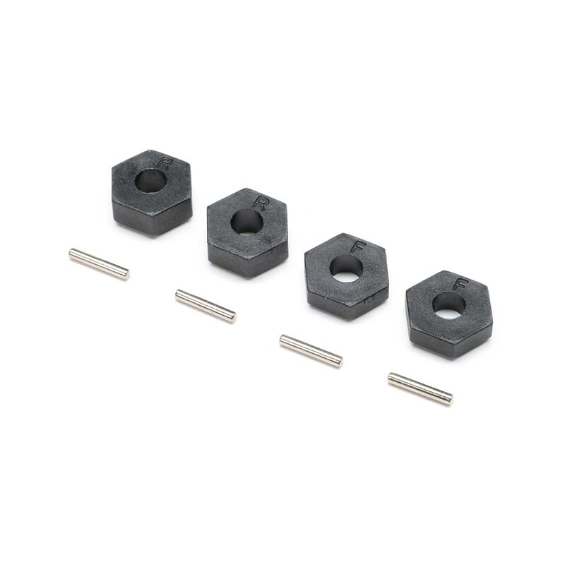 Losi 22S Wheel Hex Adapters & Pins
