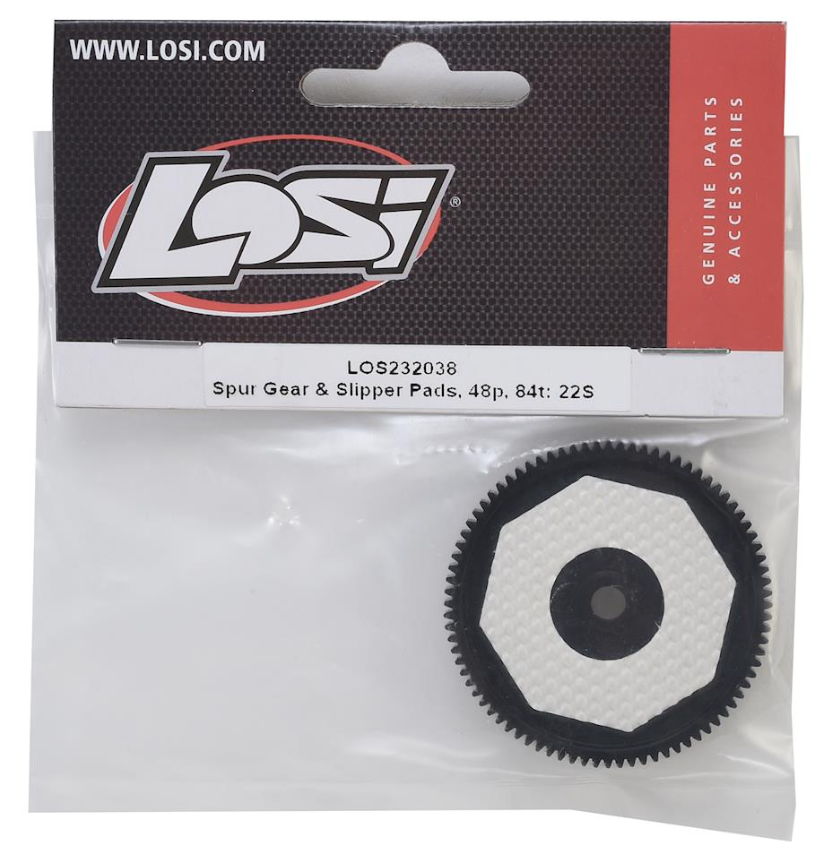 Spur Gear & Slipper Pad Set & Pinion - Losi 22S Sprint