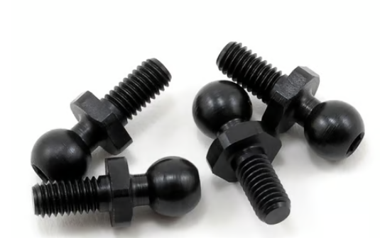 Team Losi Racing 4.8x6mm Ball Stud Set (4) (TLR 22)